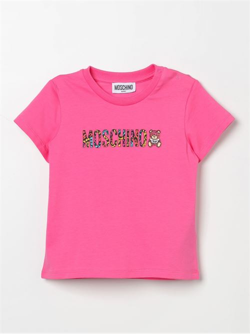 BLUSA M/C MOSCHINO BABY | MBM02U LBA00/50580